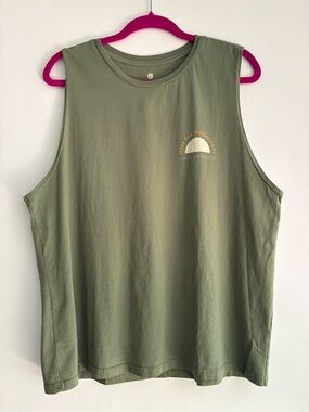Jack Johnson Meet The Moonlight Moon Phases Unisex tank top• large• olive green🔥